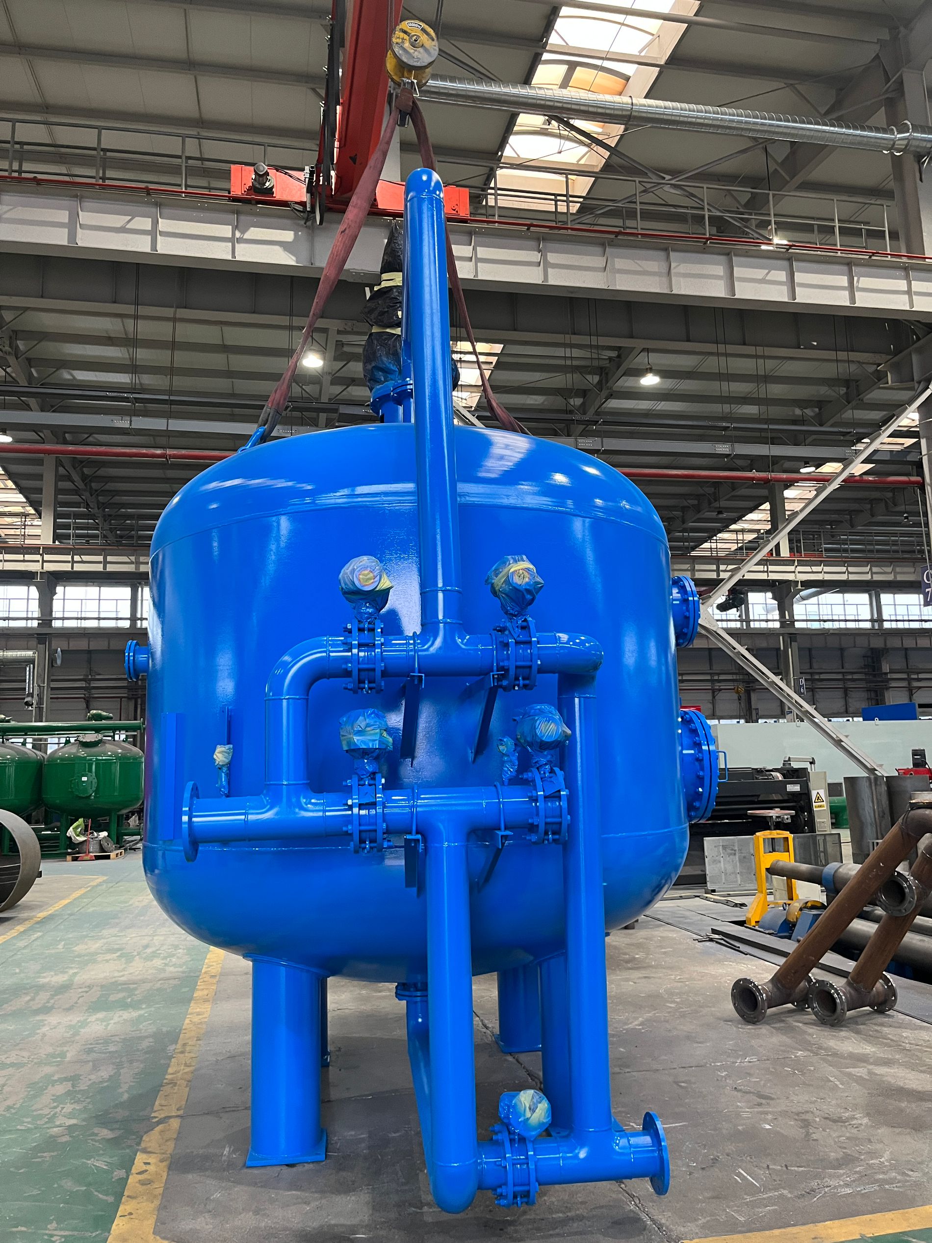 多介質(zhì)過濾器自清洗原理